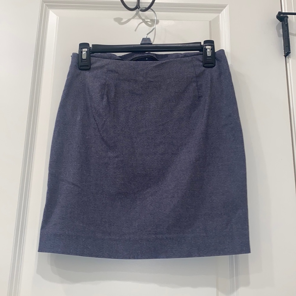 Navy skirt